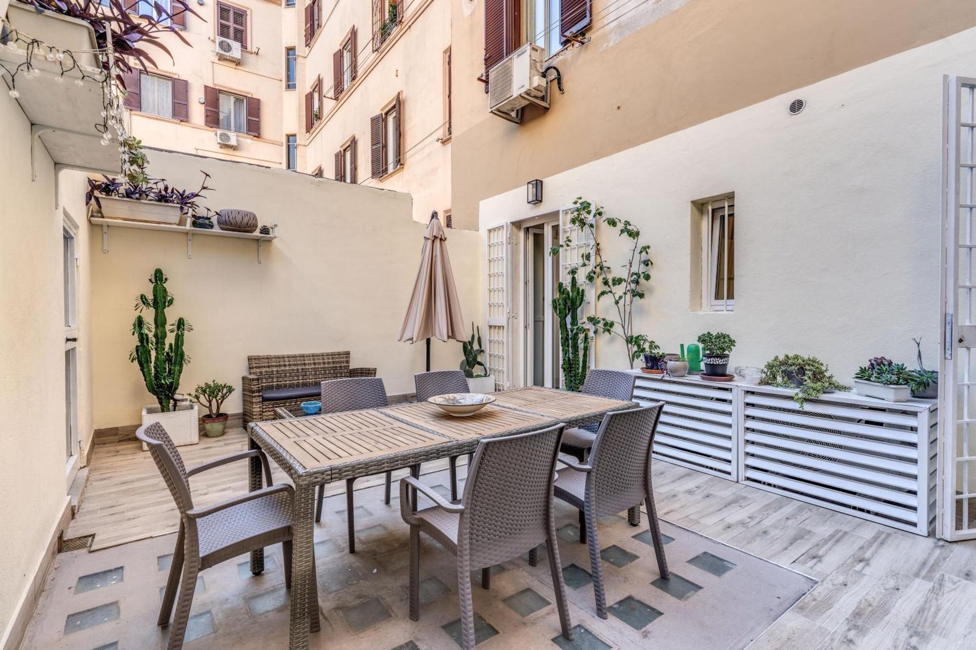 Nala Luxury Apartment With Terrace Roma Exterior foto